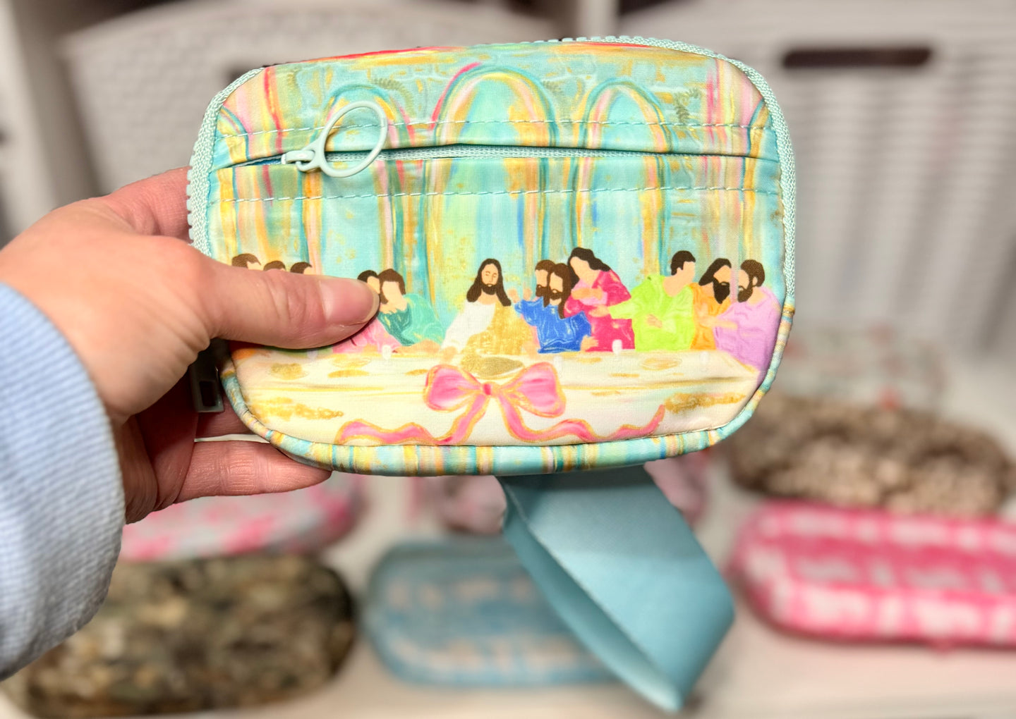 last supper wristlet